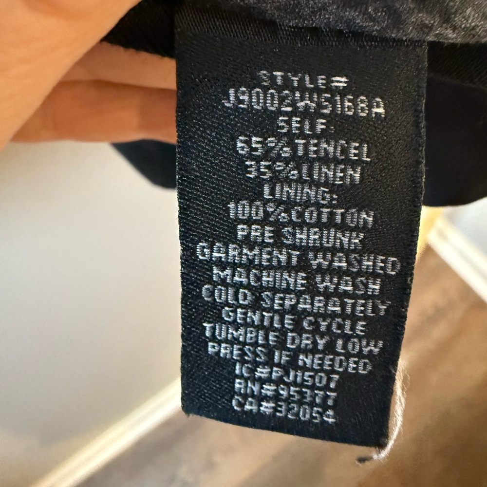 Sanctuary black lightweight utility jacket size medium - Picture 7 of 7